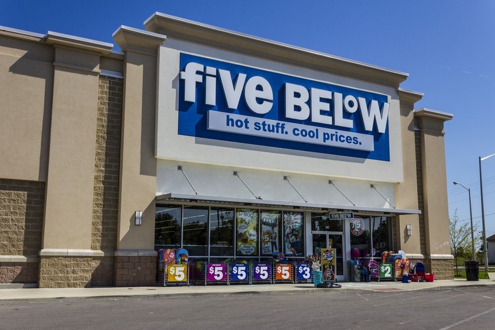 A Five Below storefront