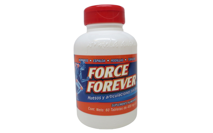 bottle of Force Forever supplements that was recalled by the FDA