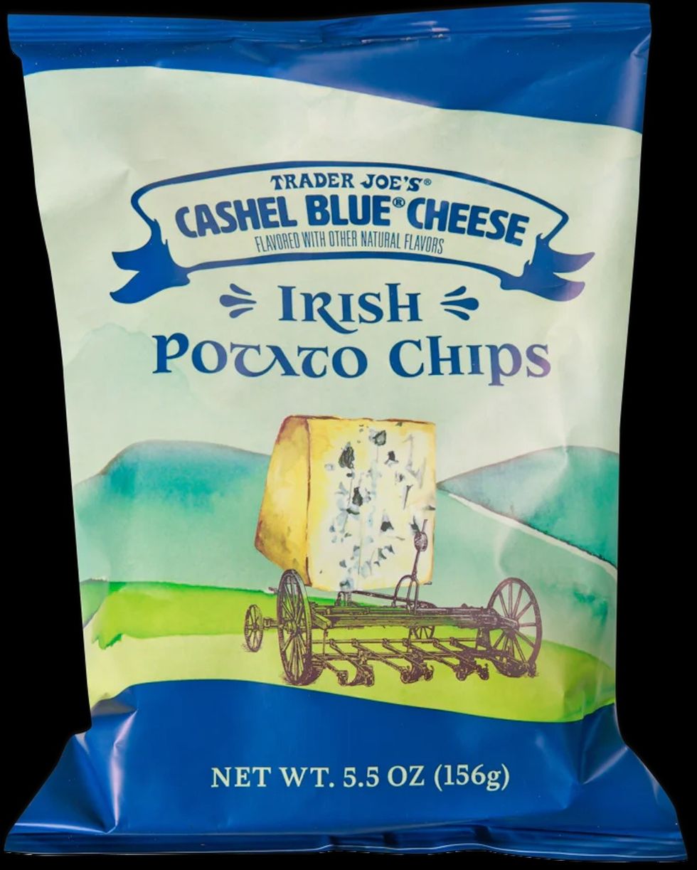 Cashel Blue Cheese potato chips Trader Joe's