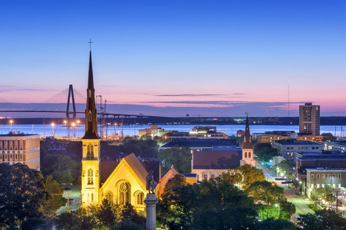 charleston south carolina skyline