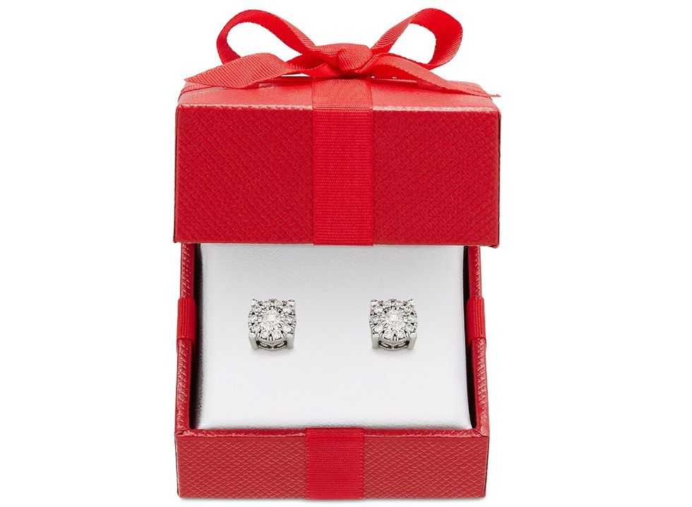 Diamond Stud Earrings