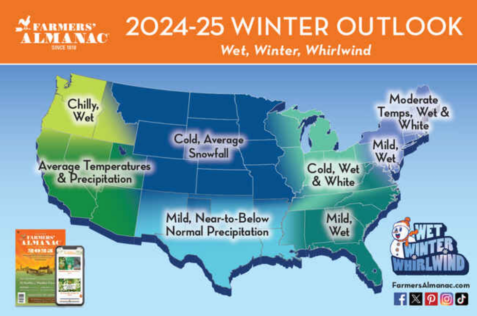 2024 To 2025 Winter Forecast Farmers Almanac Brigid