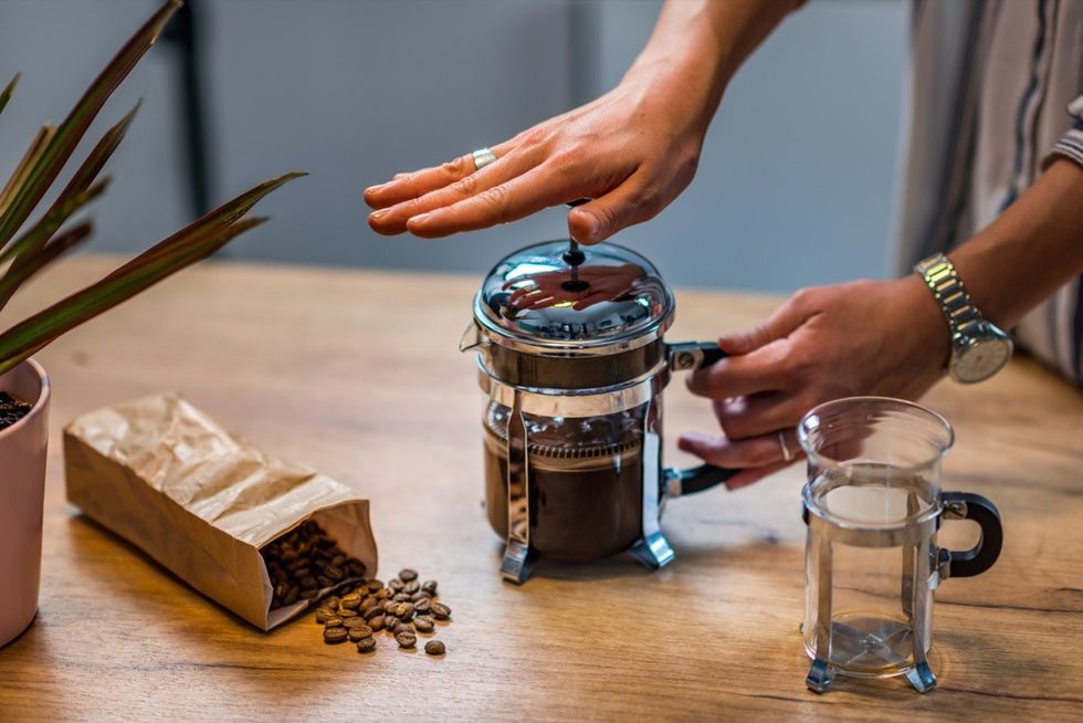 french press coffee