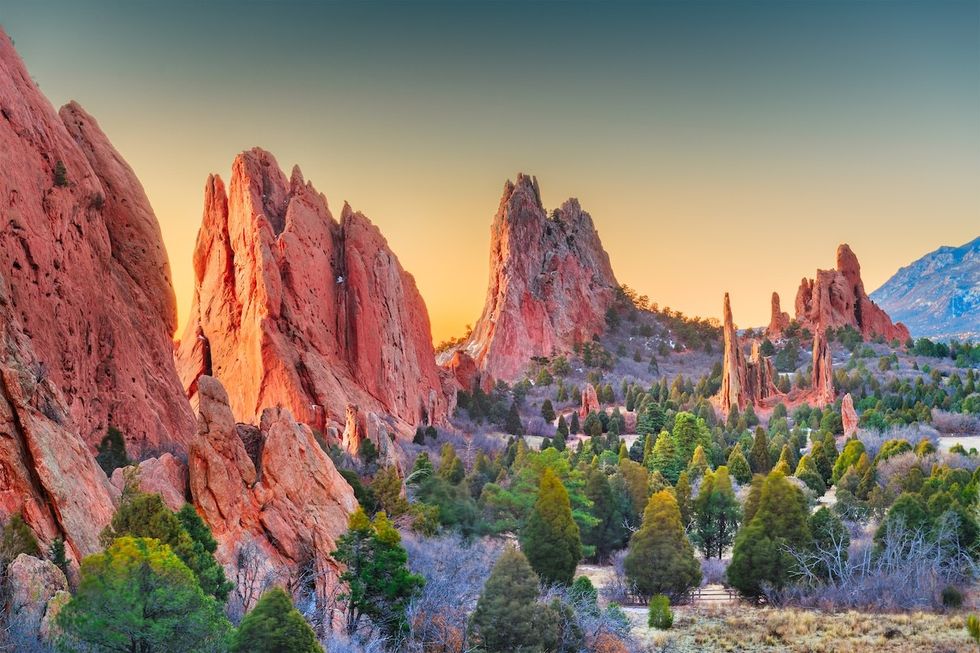 Garden of the Gods in Colorado Springs