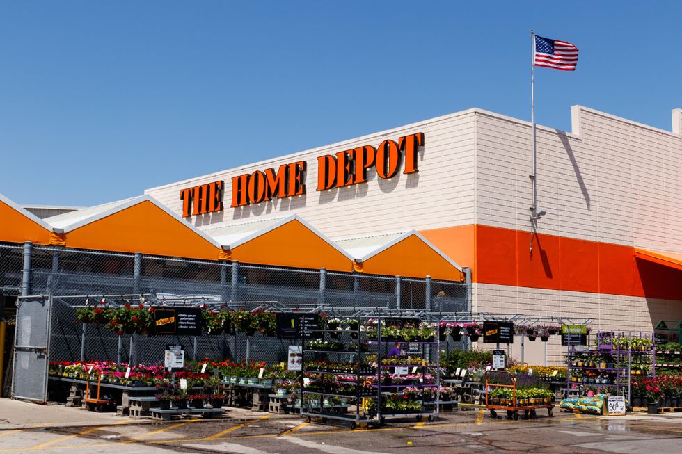 home depot garden center