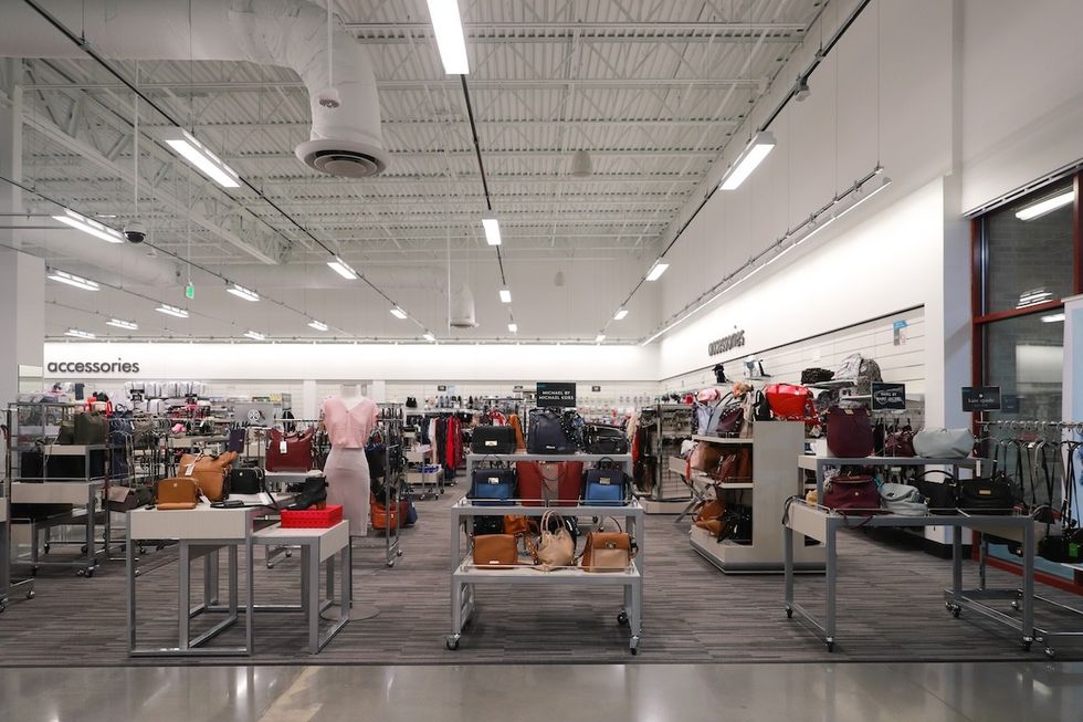 interior of a Nordstrom Rack store