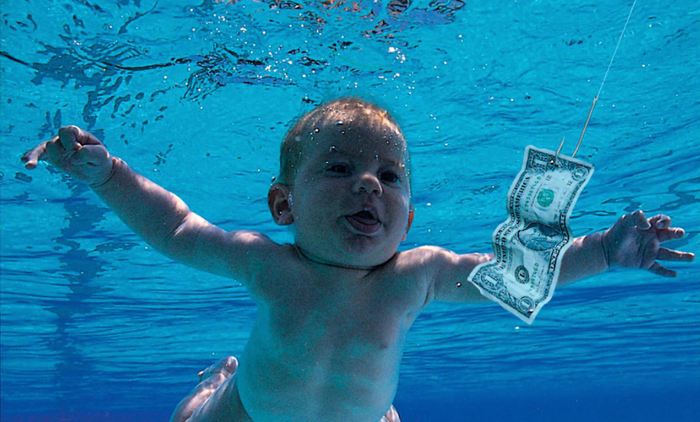 Nirvana's "Nevermind" album cover