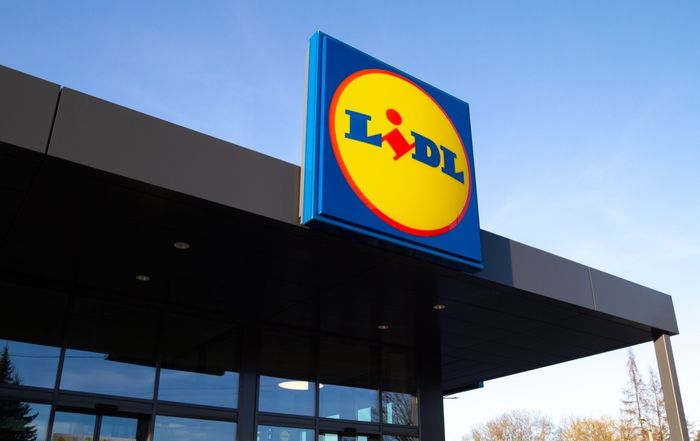 sign for a lidl grocery store