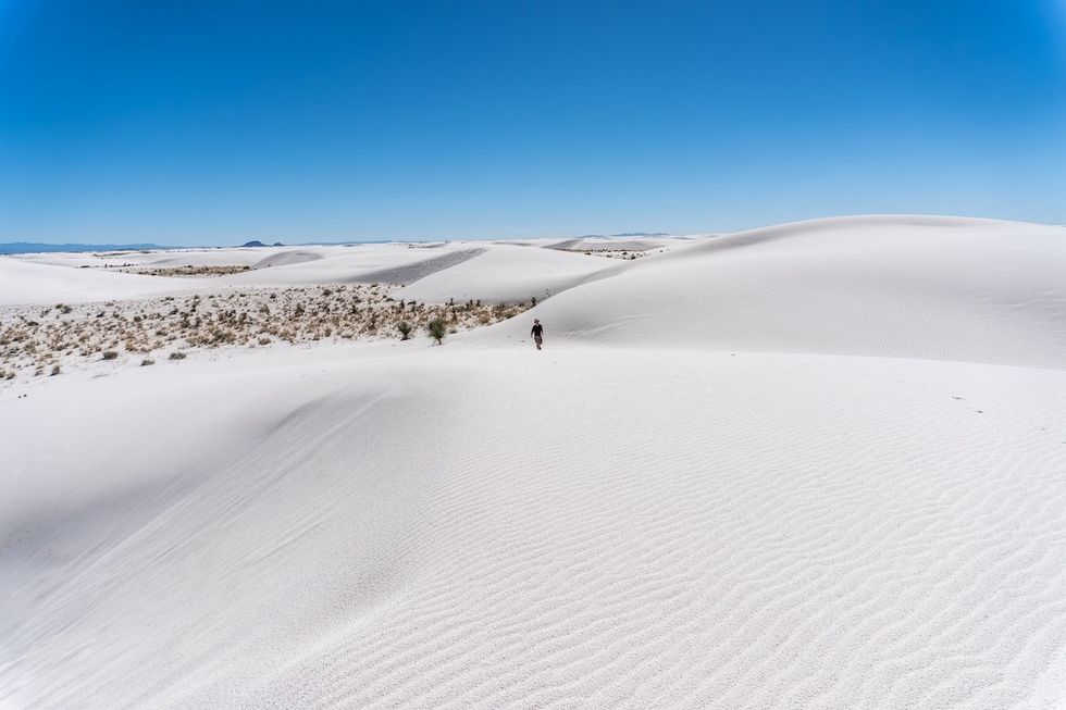 White Sands National Monument in New Mexico