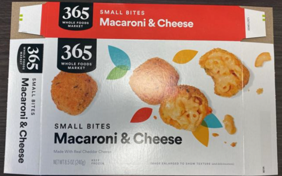 Whole Foods macaroni and cheese bites