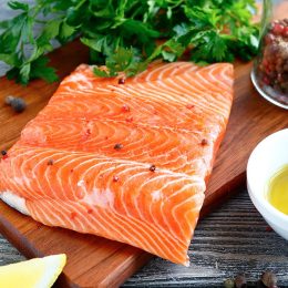 thyroid foods Raw salmon