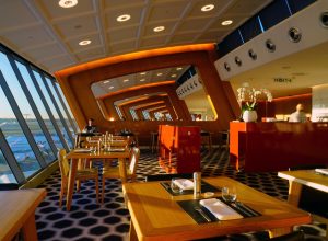 qantas international first class lounge at the sydney airport, airport lounges