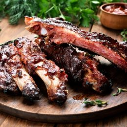 plate of barbecue ribs, greatest bbq joint