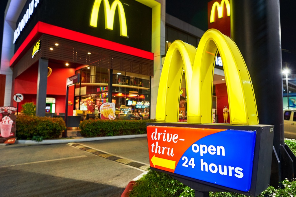 Snapchat fast food mcdonald's