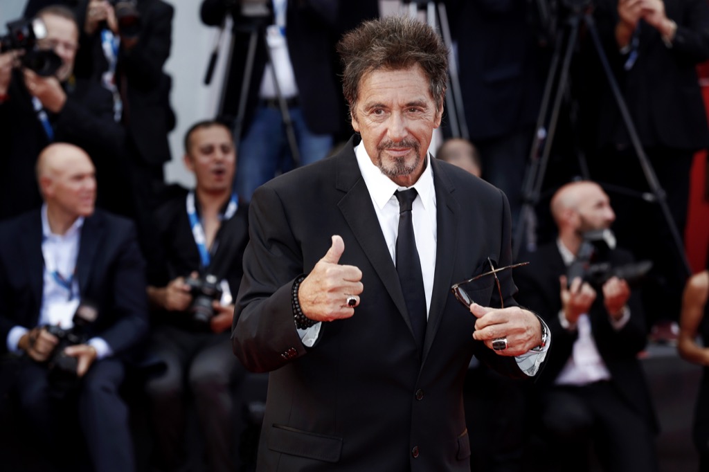 Al Pacino most famous actors