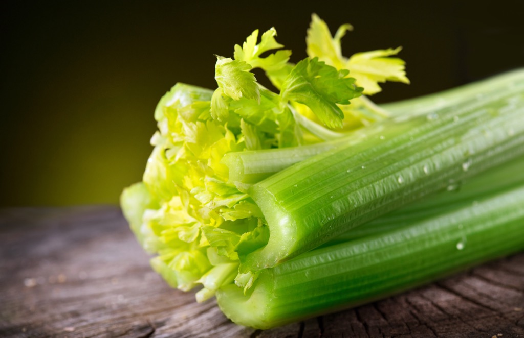 Celery, foods that make you smell good 