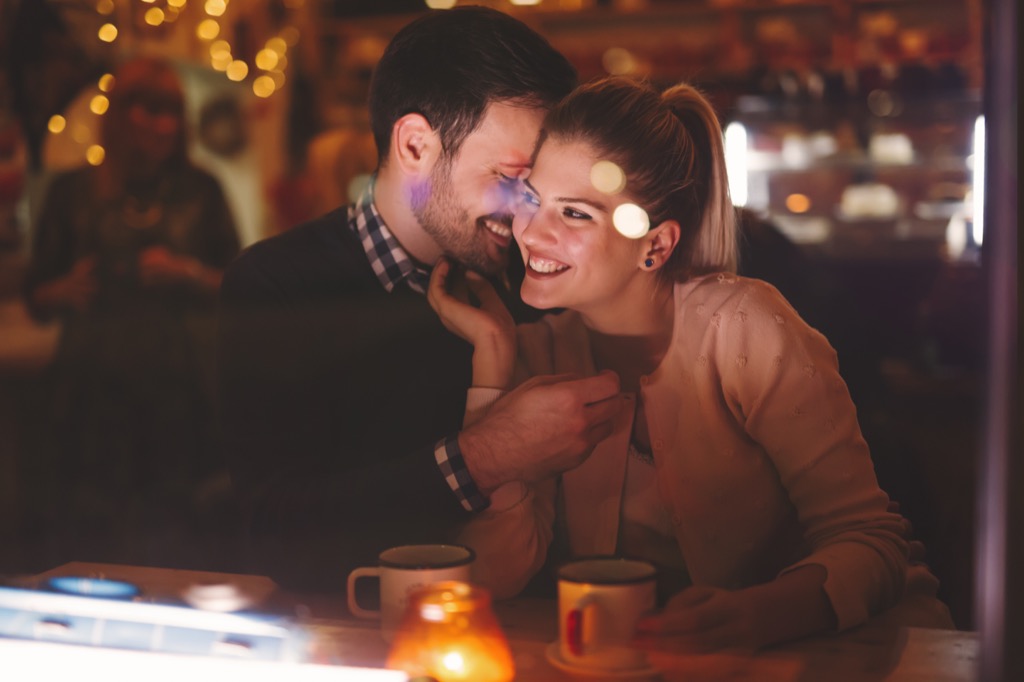 Couple Flirting in Restaurant what women want to hear