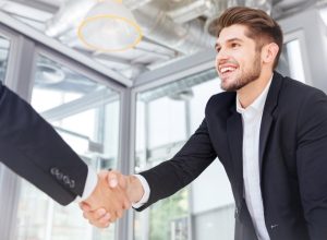 handshake interview business