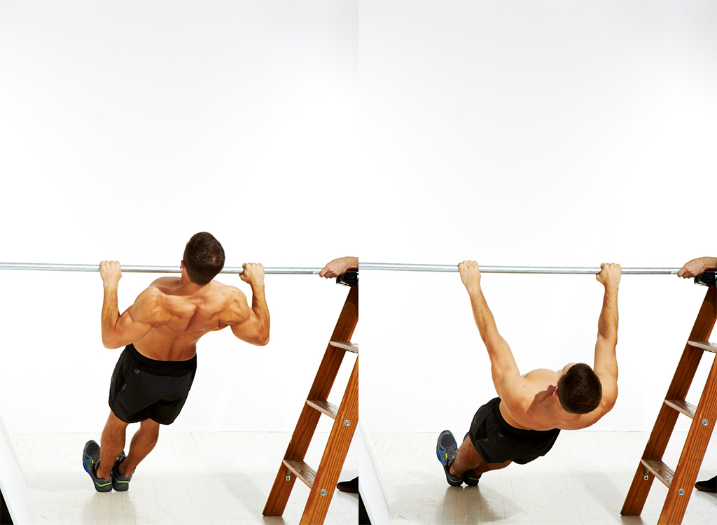 Inverted Row, Best Full-Body Fat Loss Workout