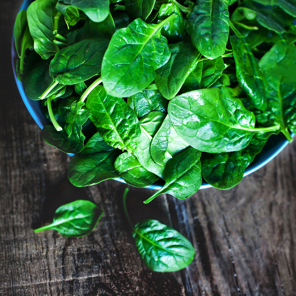 Spinach Anti-Aging Foods