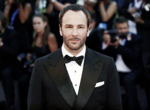 Tom Ford on the red carpet at Venice Film Festival in 2016