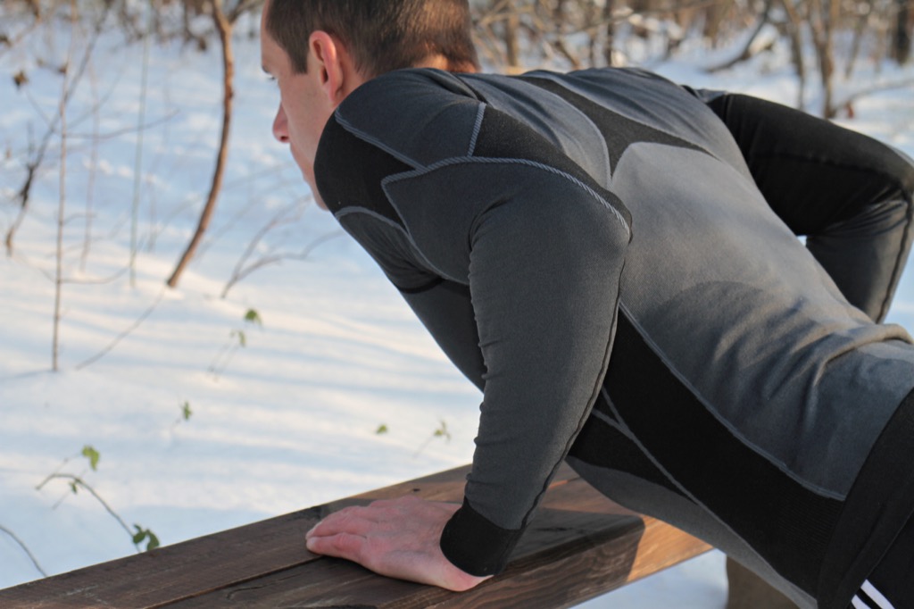 exercise pushup winter workout routine