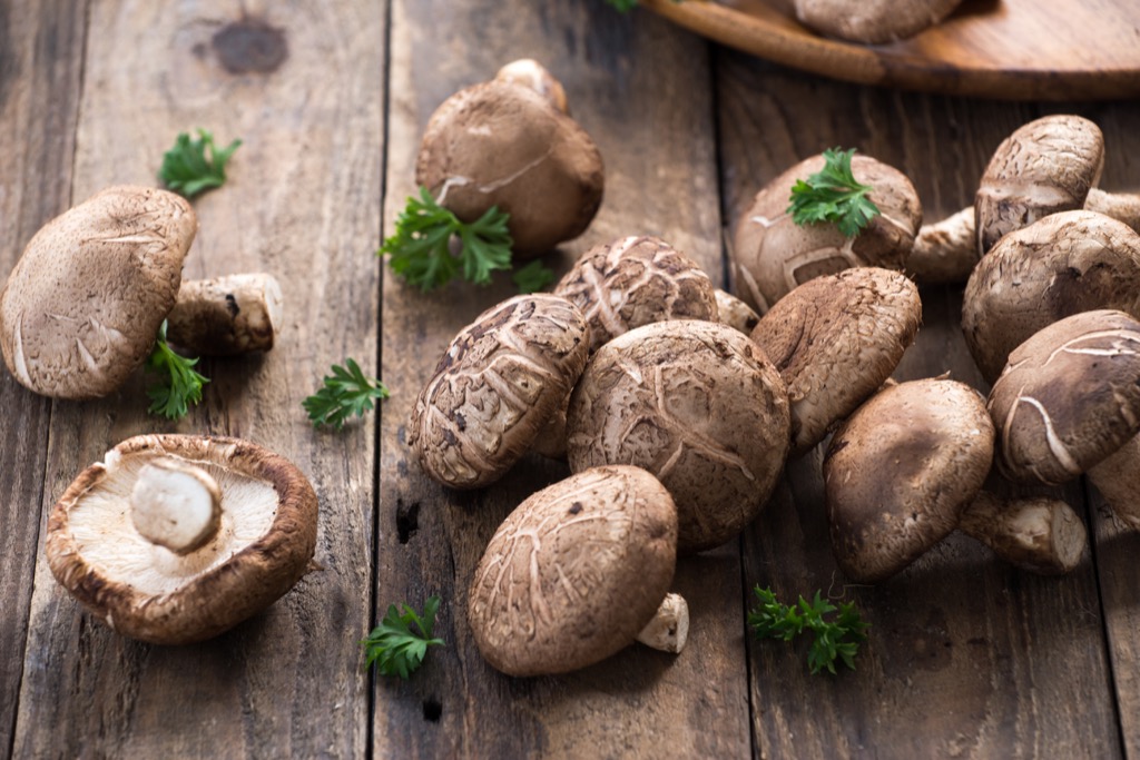 Mushrooms Anti-Aging Foods