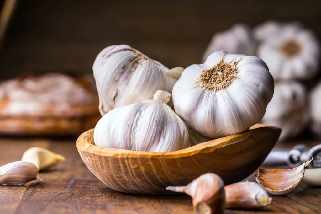 garlic will help with stress relief