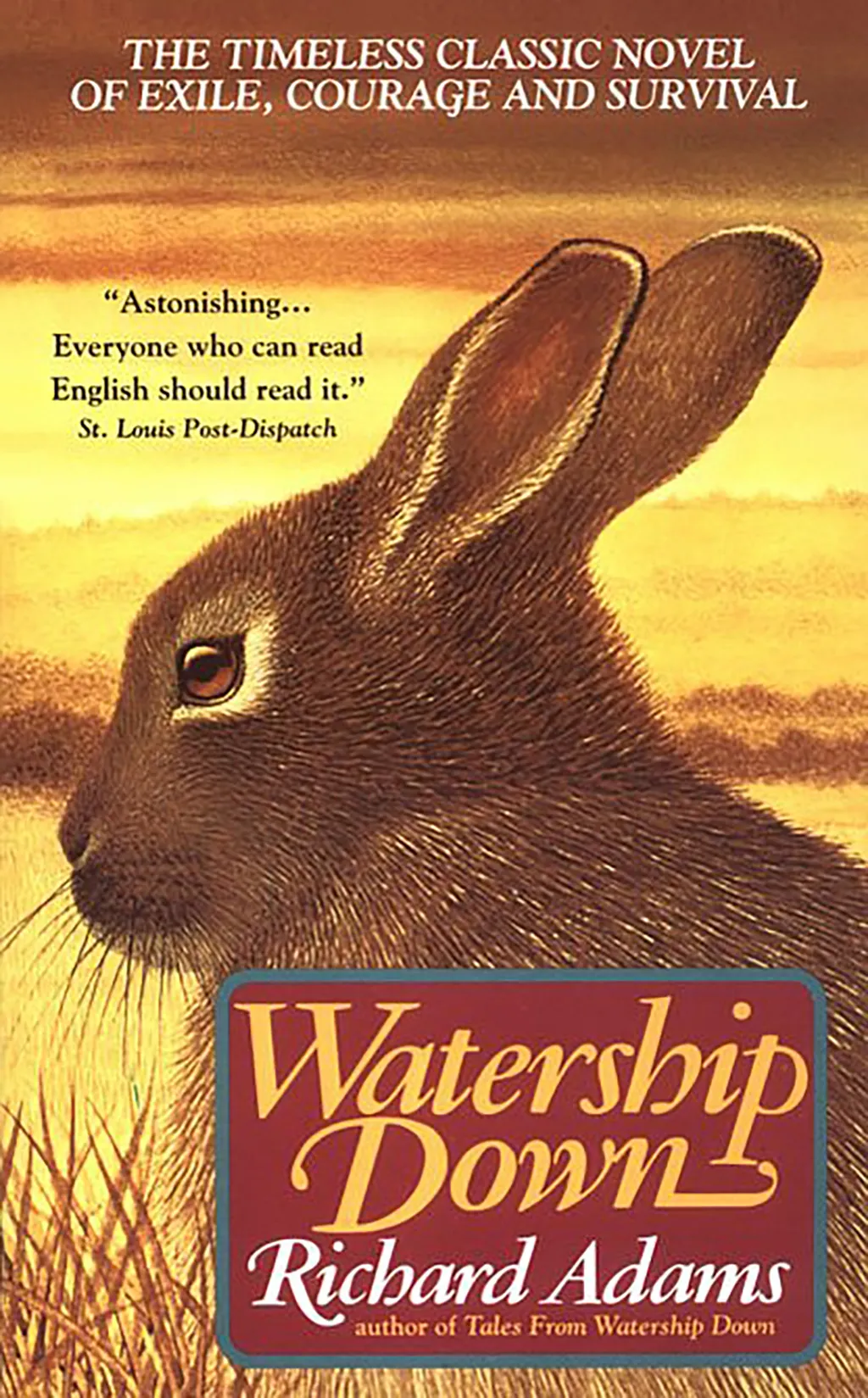 watership down, books every man should read