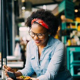 Happy woman {stereotypes}