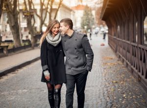 taking a walk can help couples relax