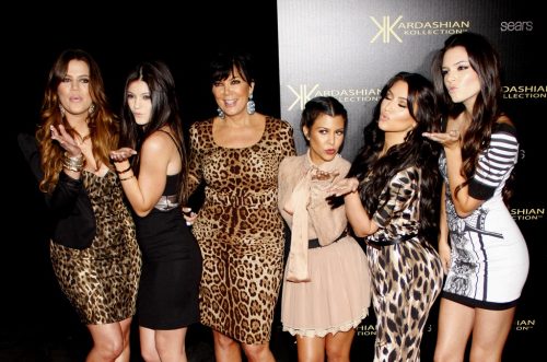 Khloe Kardashian, Kylie Jenner, Kris Jenner, Kourtney Kardashian, Kim Kardashian and Kendall Jenner in 2017