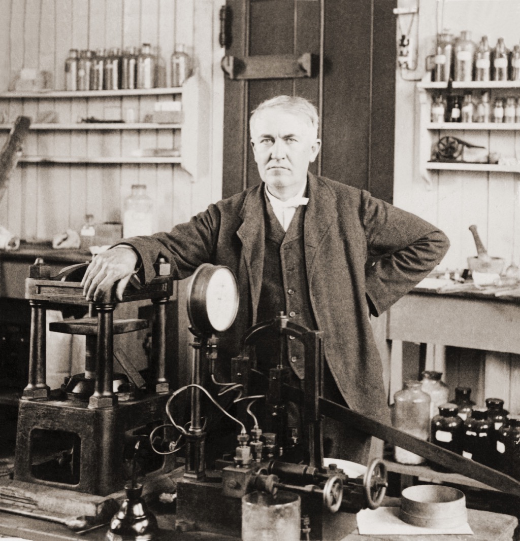 American inventor Thomas Edison