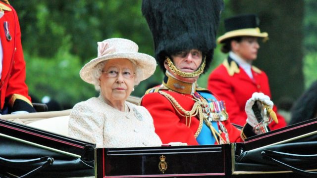 queen Elizabeth and prince Phillip british royals movies