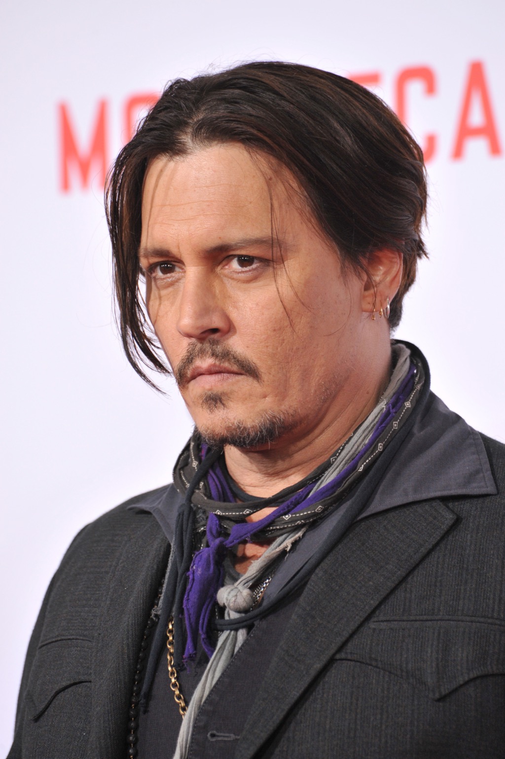 Johnny Depp long hair