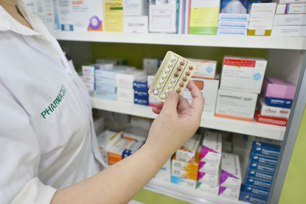 pharmacist holding birth control how people are healthier