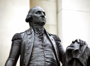 statue of Founding Father and President George Washington