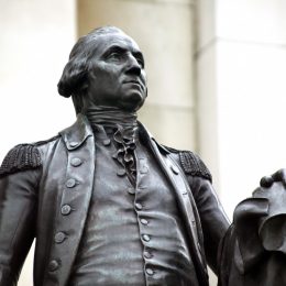 statue of Founding Father and President George Washington