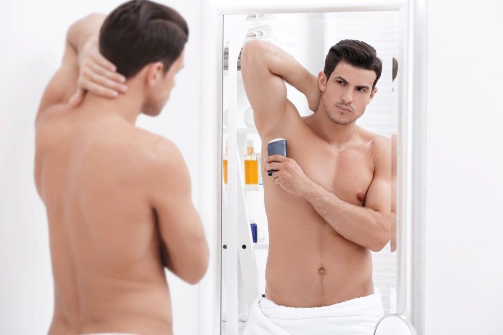 Man Putting on Deodorant Things You Believed That Aren't True