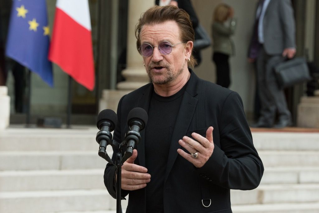 Bono, inspiring quotes celebrity facts