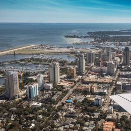 st. petersburg florida skyline
