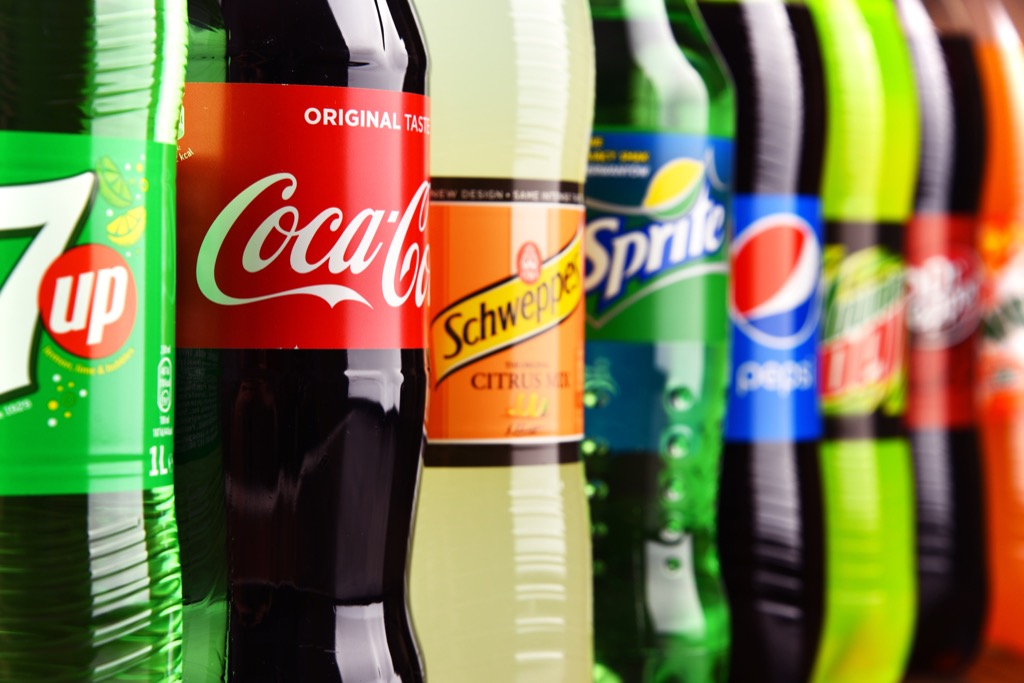 Bottles of Soda How People Are Healthier
