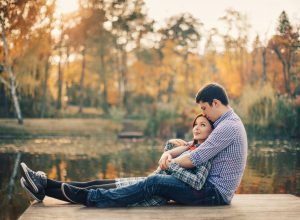 couple on dock long-distance relationships