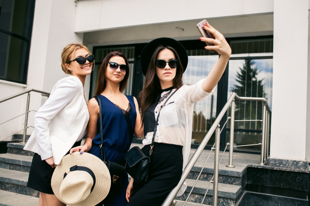 women posing, fashion, things millennials say