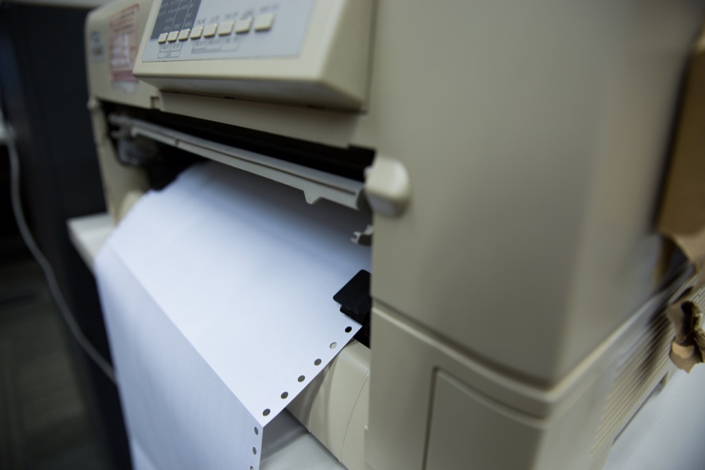 Printer for emails.