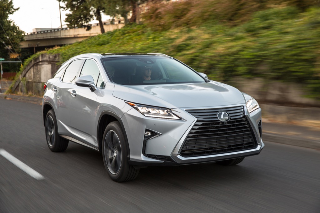 The Lexus RX is one of the ugliest cars to blow your salary on
