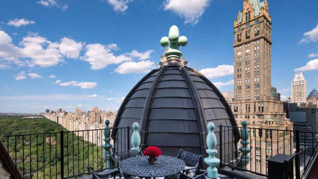 Tommy Hilfiger's Plaza rooftops, a truly luxurious celebrity home.