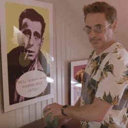 Robert Downey Jr.'s pop art.