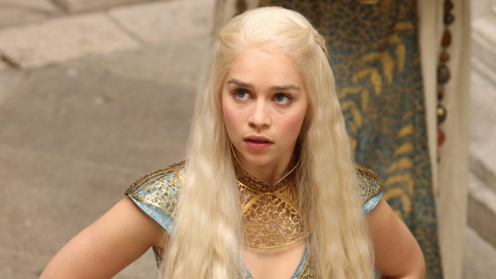 Dany looking angry on GoT