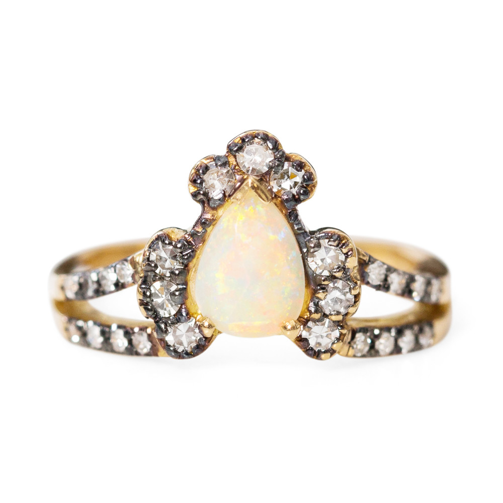 ManiaMania Ritual Solitaire Opal Ring, one of the best engagement rings.
